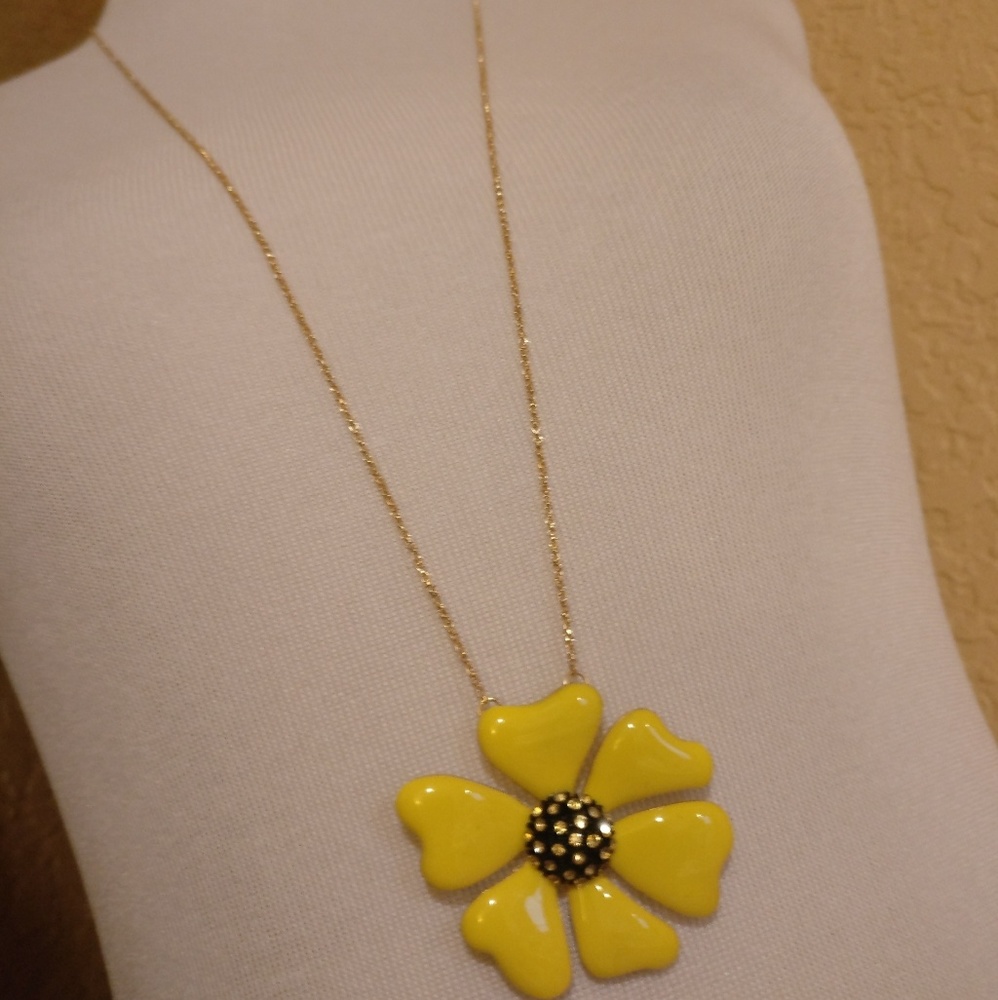 Shop hopes flower power long necklace statement